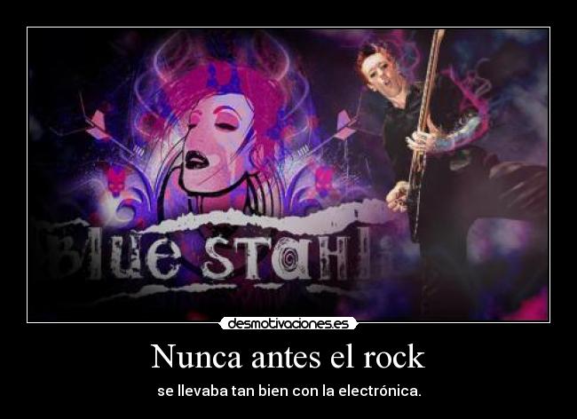 Nunca antes el rock - se llevaba tan bien con la electrónica.