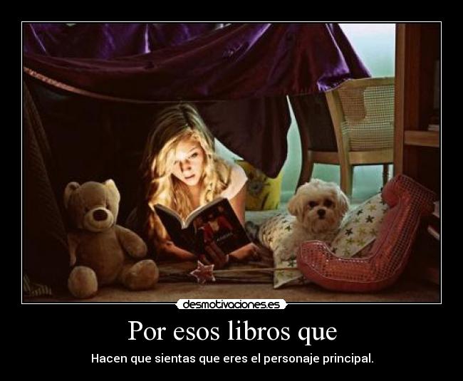 Por esos libros que - 