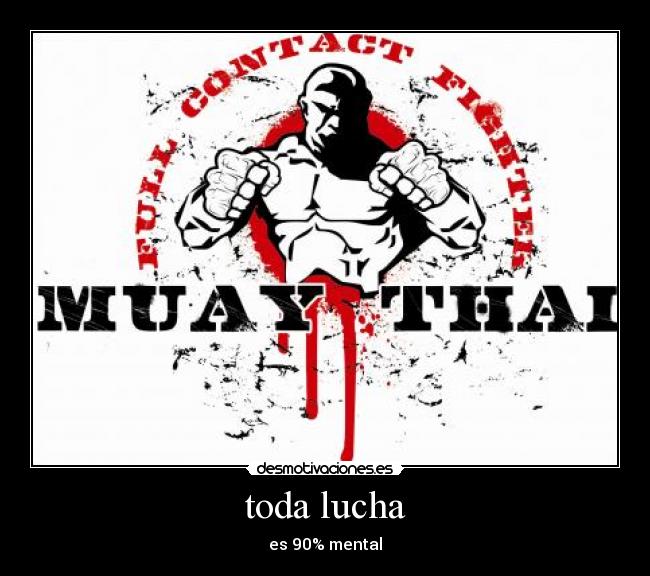 toda lucha -