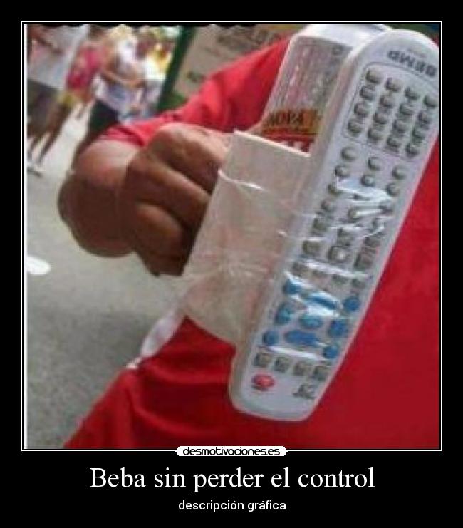 Beba sin perder el control - descripción gráfica