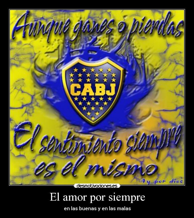 carteles amor boca juniors desmotivaciones