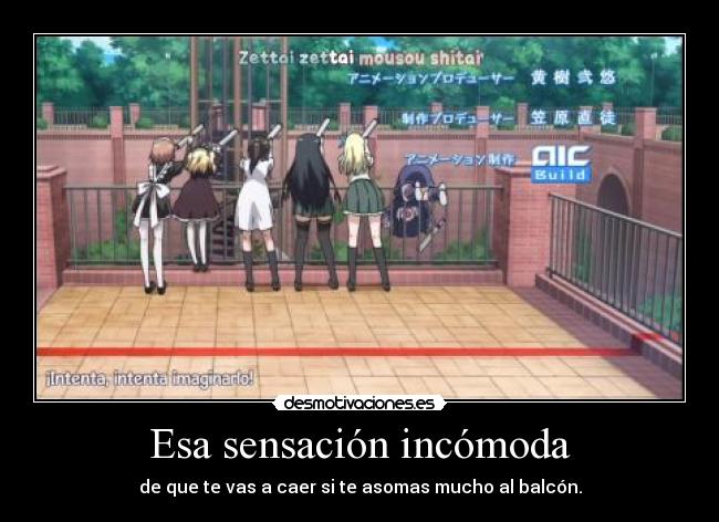 Esa sensación incómoda -