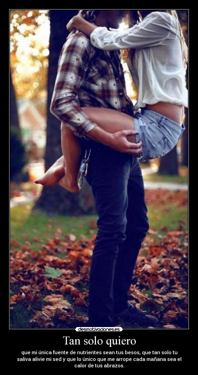 Tan solo quiero -