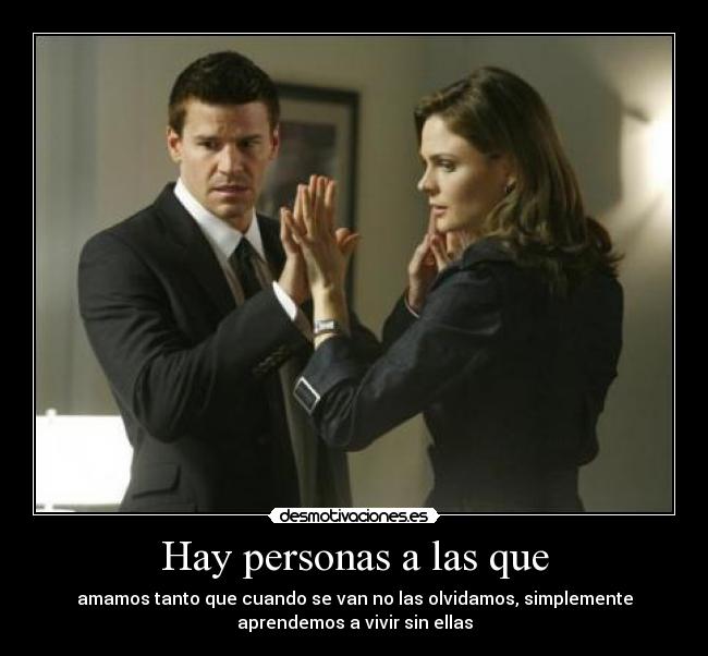 Hay personas a las que - 