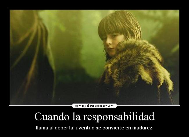 carteles juego tronos bran stark desmotivaciones