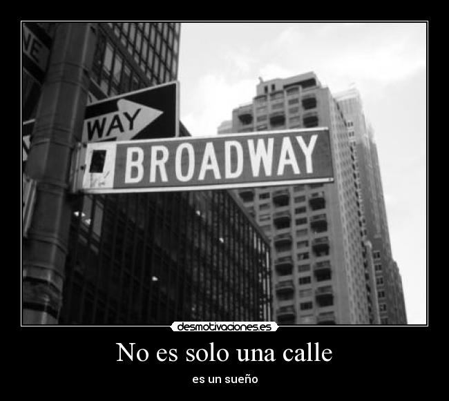 No es solo una calle - 