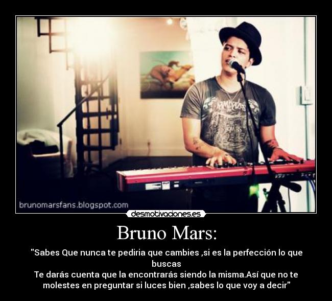 Bruno Mars: - 