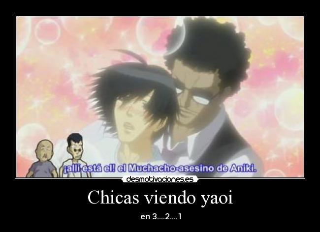 Chicas viendo yaoi -