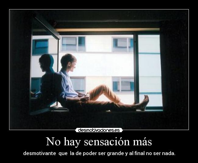 No hay sensación más - 