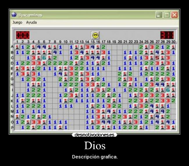 Dios - Descripción grafica.