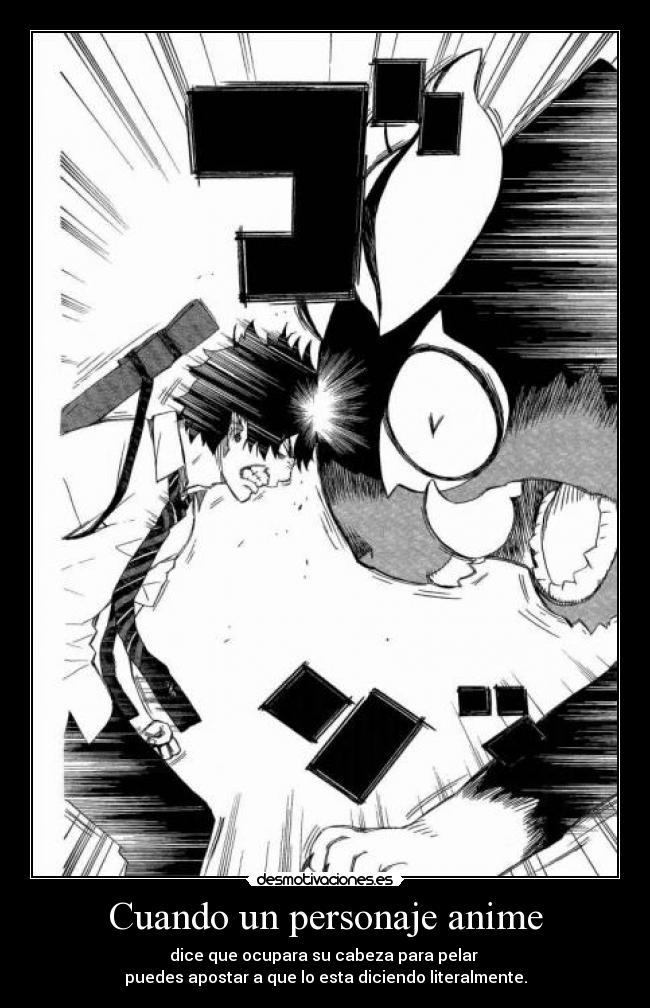 Cuando un personaje anime -