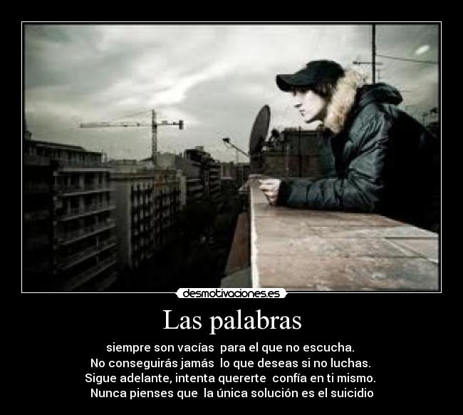 Las palabras -