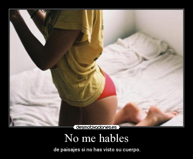 No me hables - 