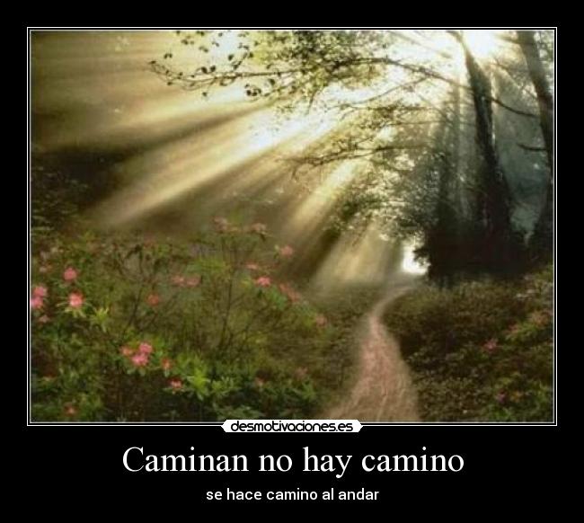 Caminan no hay camino -