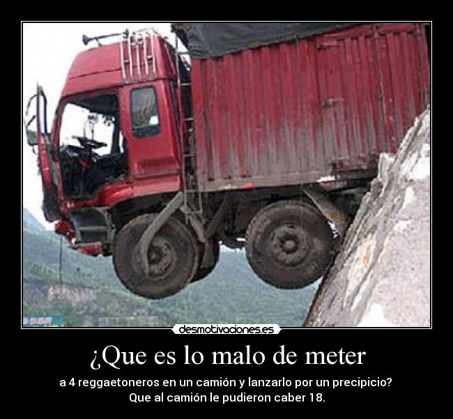 ¿Que es lo malo de meter - 