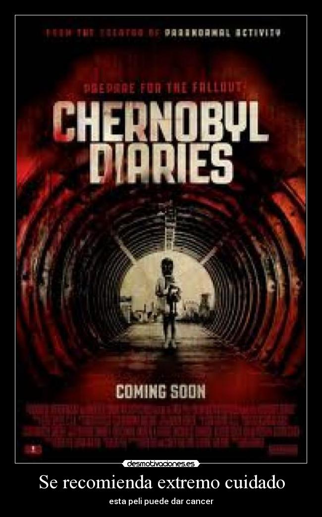 Se recomienda extremo cuidado - esta peli puede dar cancer