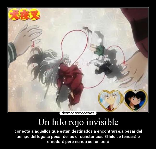Un hilo rojo invisible -