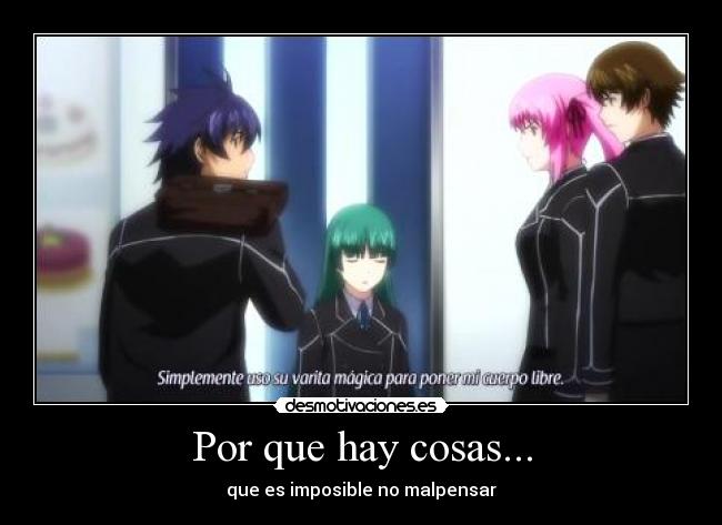 Por que hay cosas... - que es imposible no malpensar