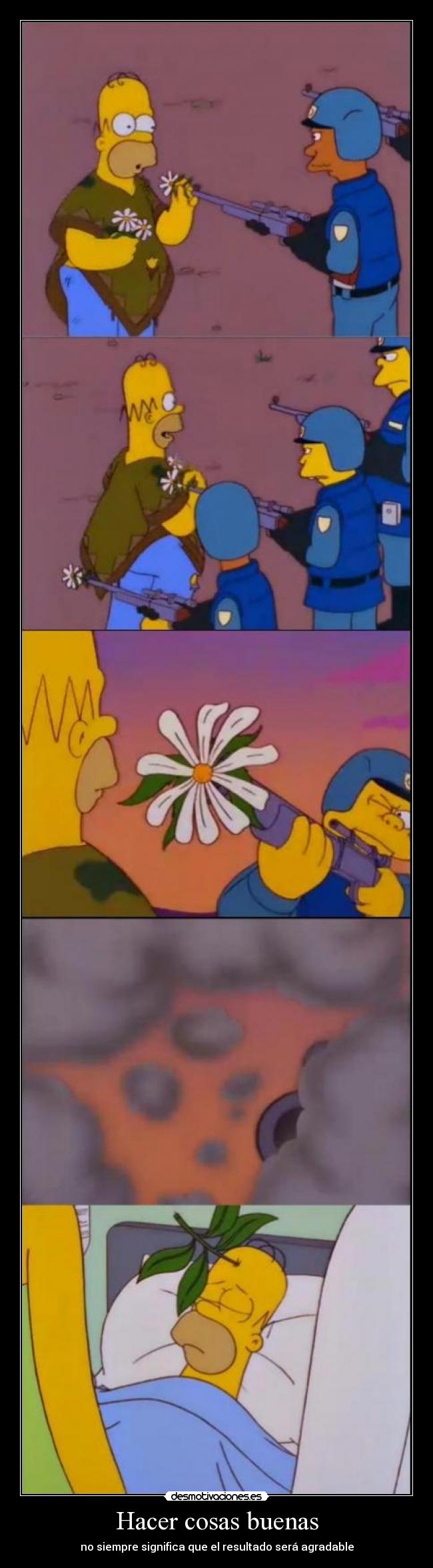 Hacer cosas buenas -