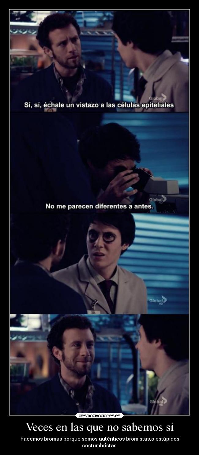 Veces en las que no sabemos si - 