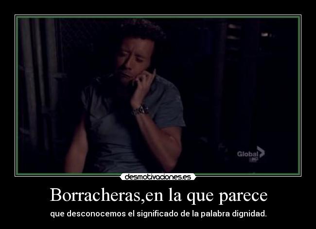 Borracheras,en la que parece -