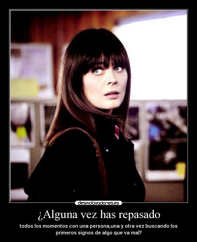 ¿Alguna vez has repasado -