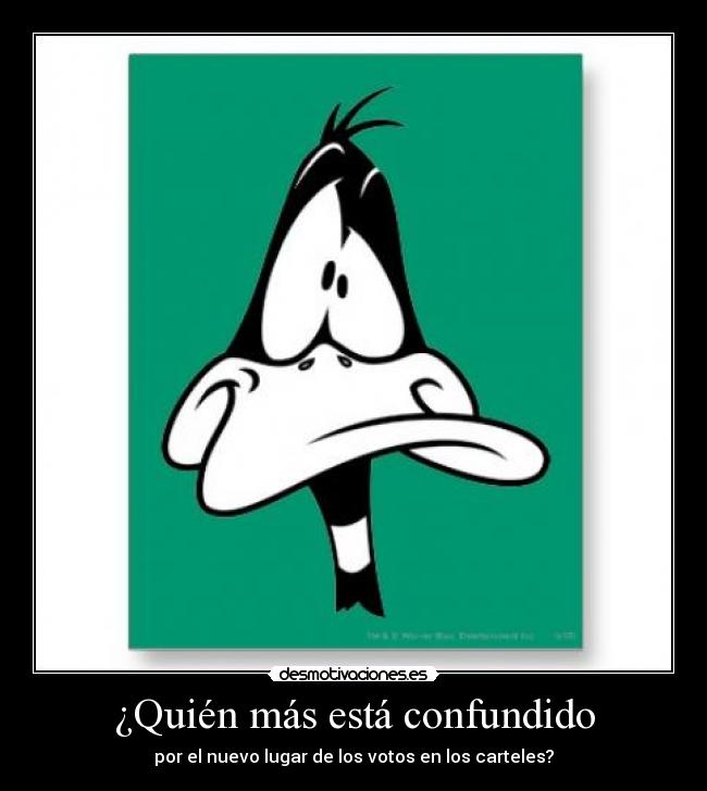 ¿Quién más está confundido -