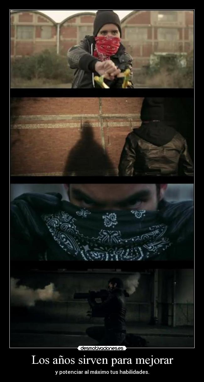 Los años sirven para mejorar - 