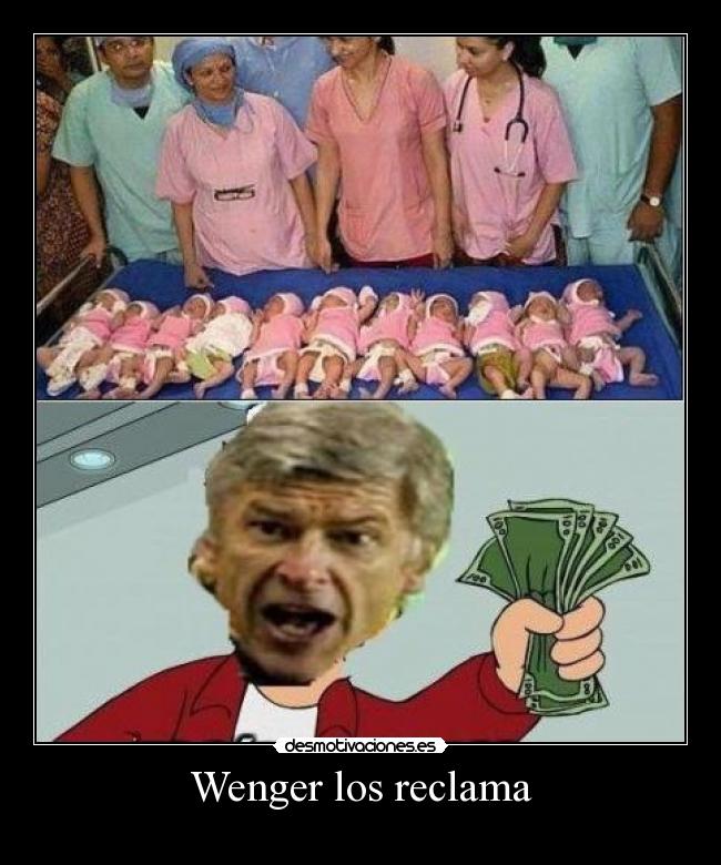 Wenger los reclama - 