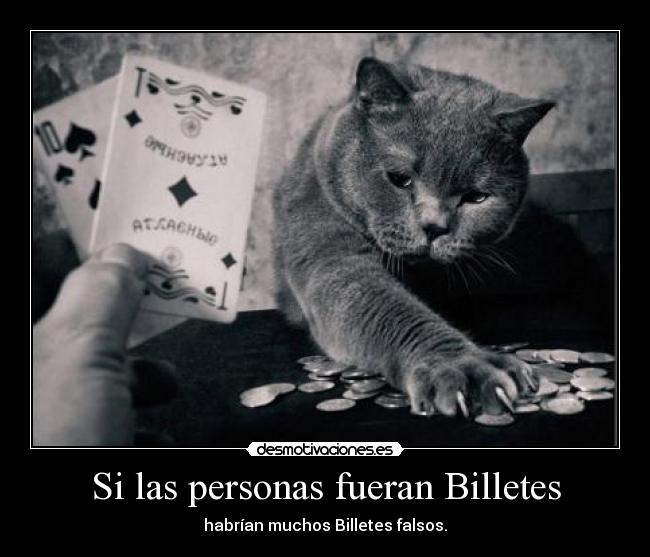 Si las personas fueran Billetes - 