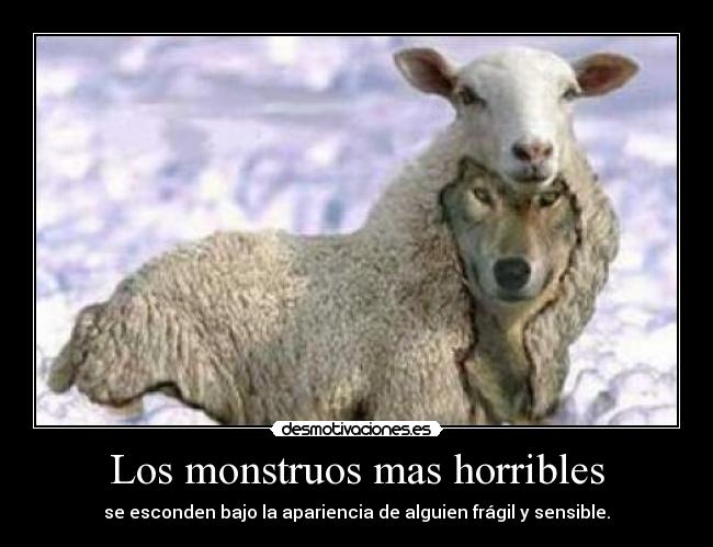 Los monstruos mas horribles -