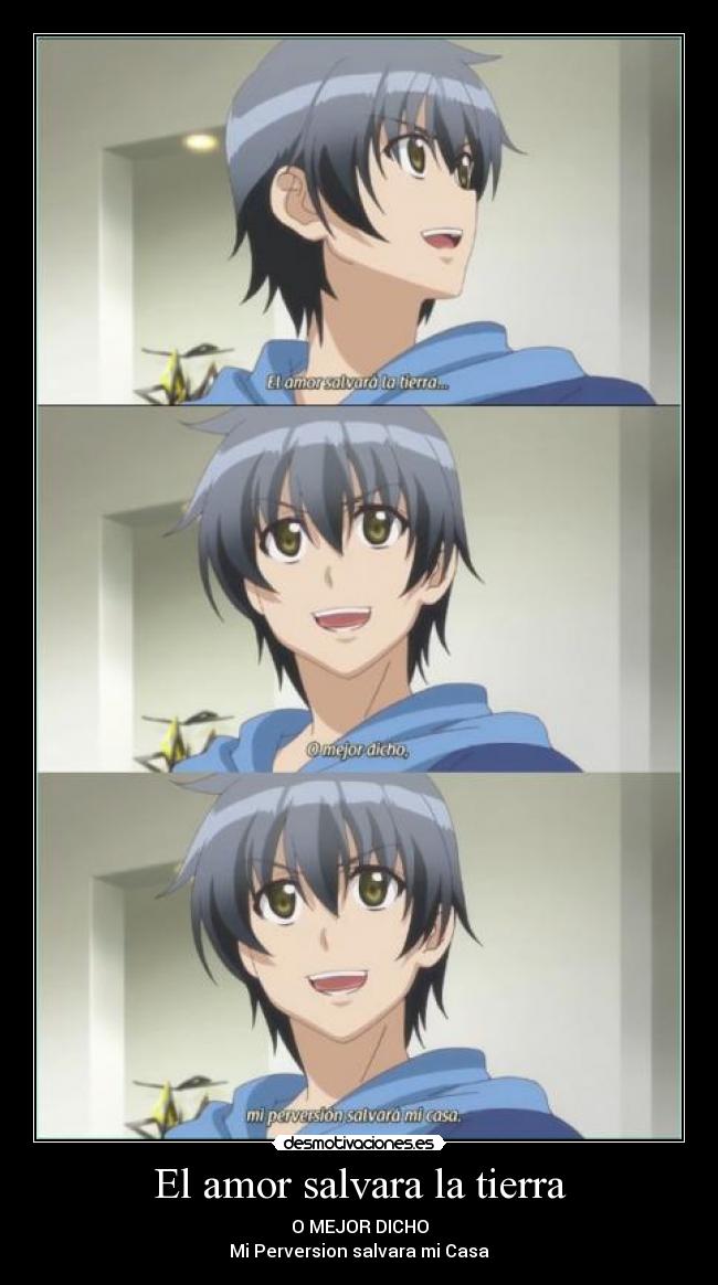 El amor salvara la tierra -