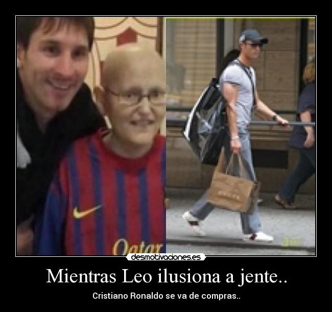 Mientras Leo ilusiona a jente.. - 