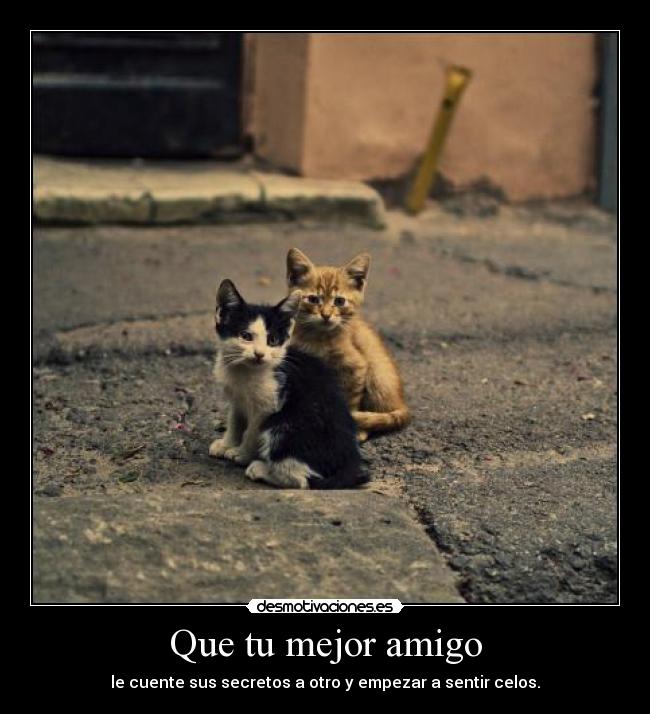 Que tu mejor amigo -