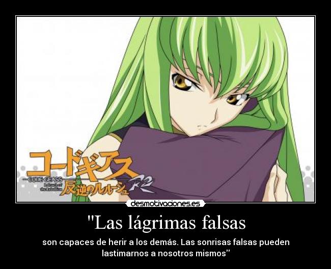 Las lágrimas falsas - 