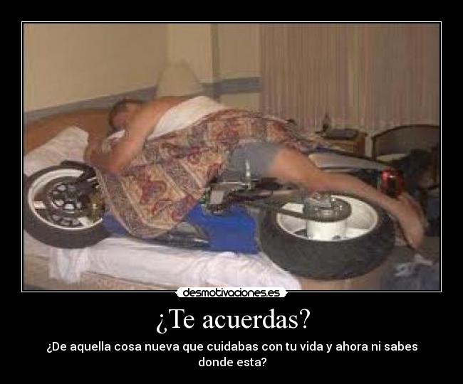 ¿Te acuerdas? -