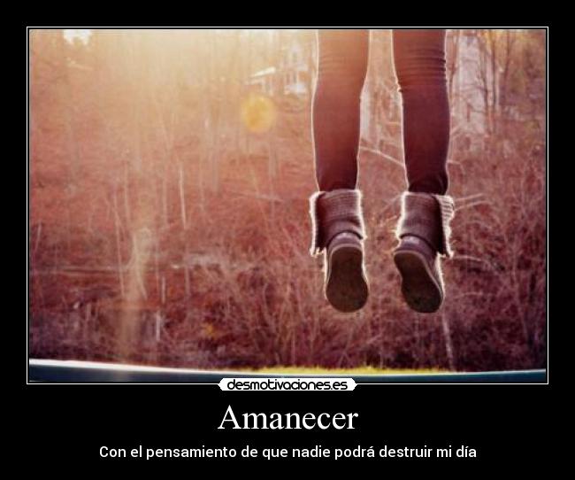 Amanecer -
