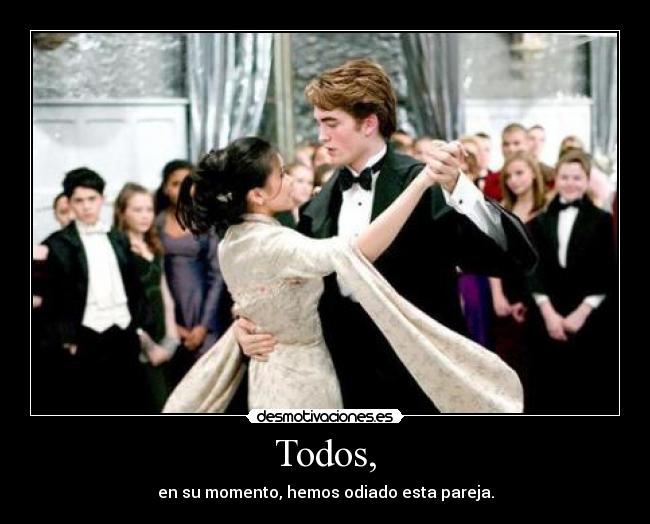 carteles cedric diggory cho chang harry potter odio pareja foreverclarinetista desmotivaciones