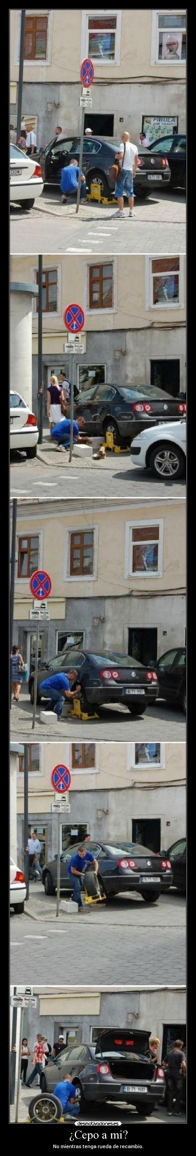 ¿Cepo a mi? -