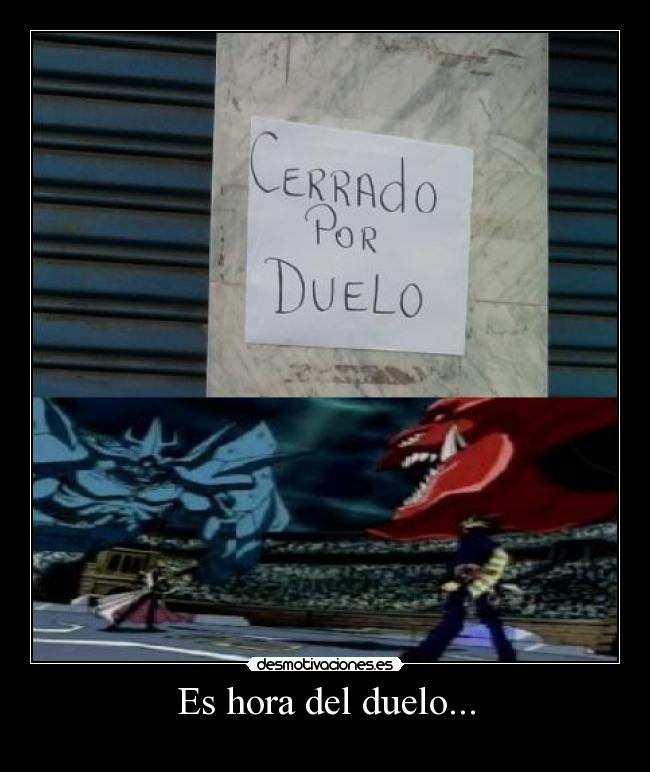 carteles duelo desmotivaciones