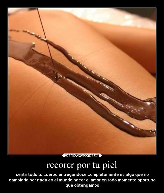 recorer por tu piel - 