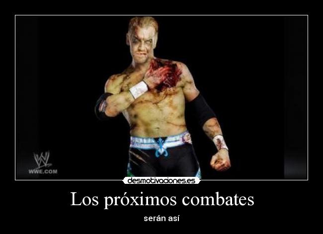 carteles wwe christian zoombie desmotivaciones