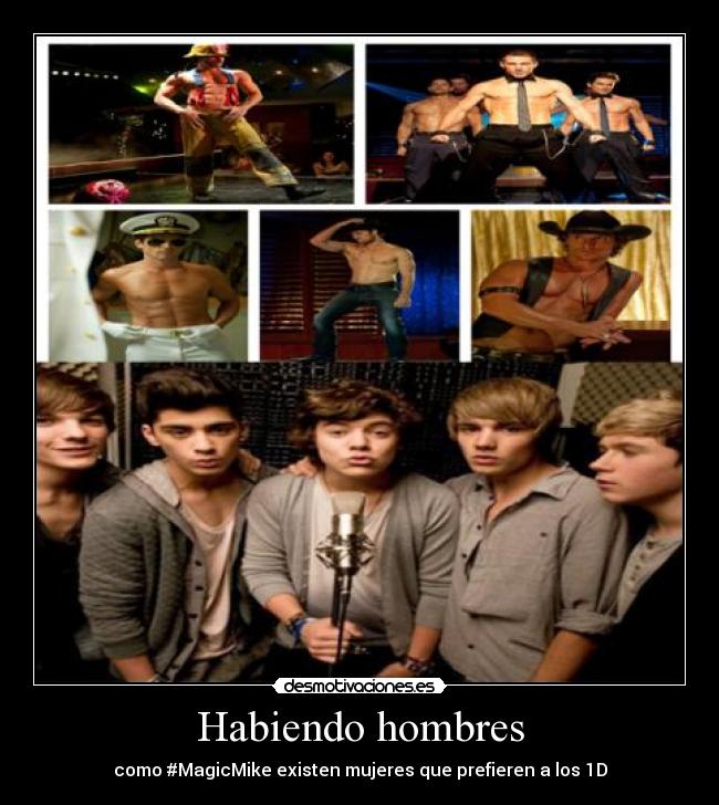 carteles magicmike prefieren hot men desmotivaciones