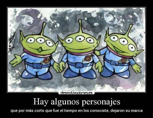 Hay algunos personajes -