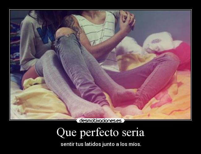 Que perfecto seria - 