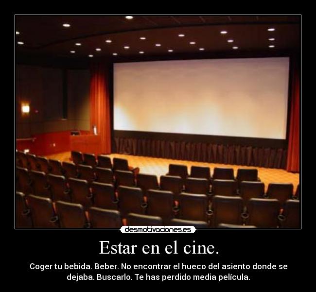 carteles cine tipico desmotivaciones