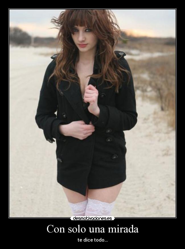 Con solo una mirada -