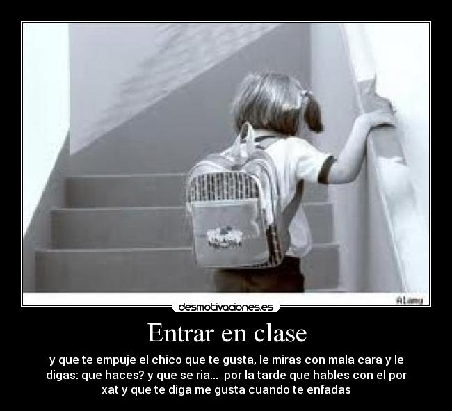 Entrar en clase - 