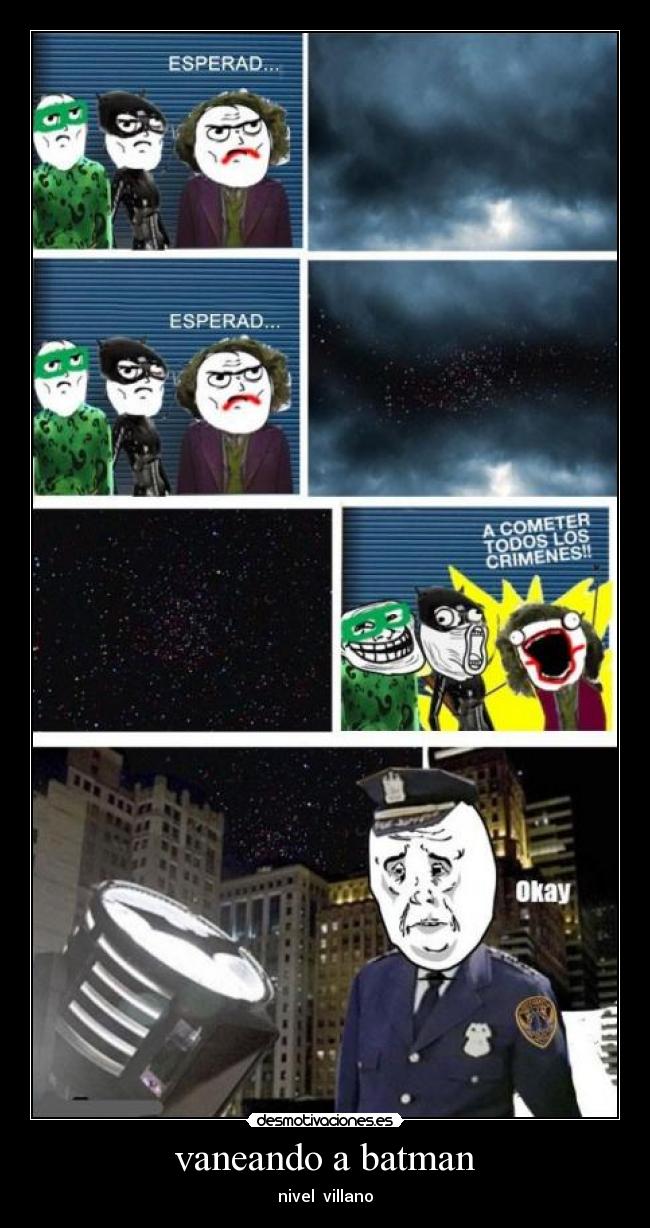 vaneando a batman - 