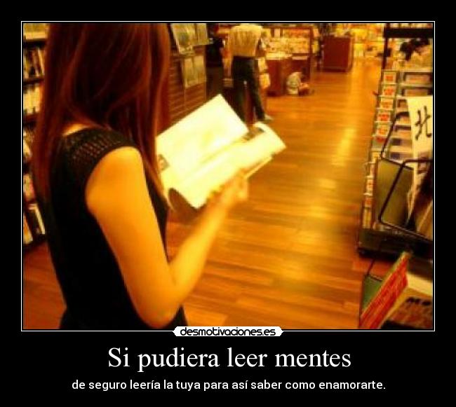 Si pudiera leer mentes - 